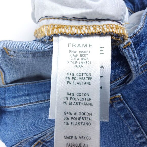 FRAME L'Homme Slim Jeans Jaden 34x32 Minimal Quiet Luxury Old Money Essential - Picture 8 of 8